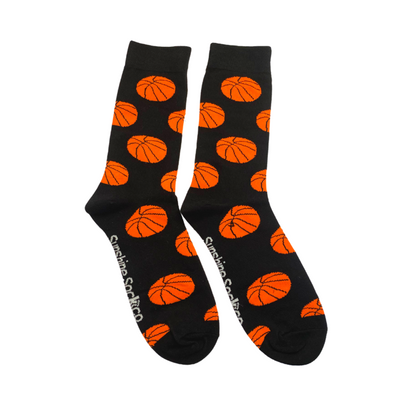 Black Crazy Basketball Socks